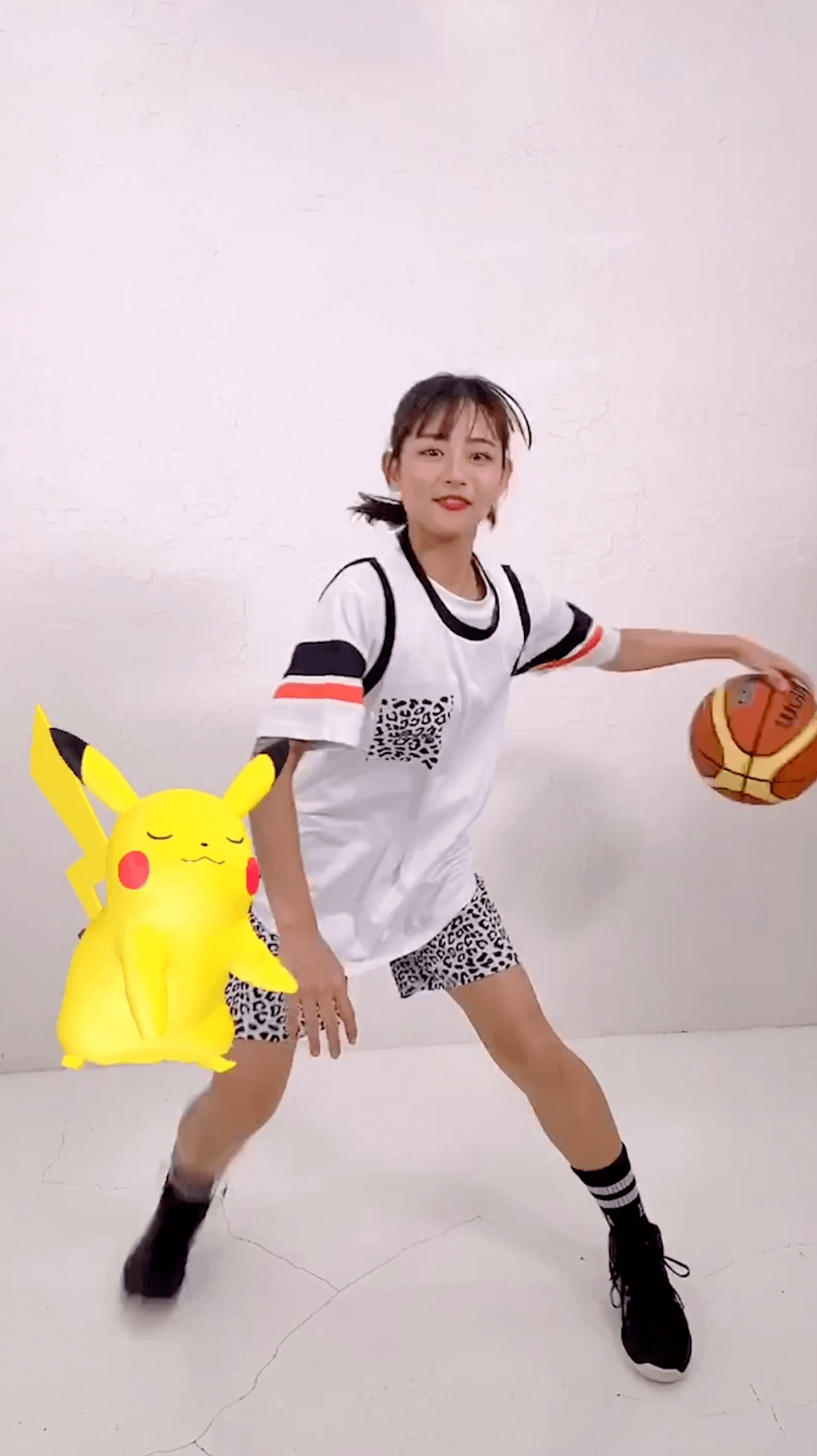 #ピカチュウとバスケ